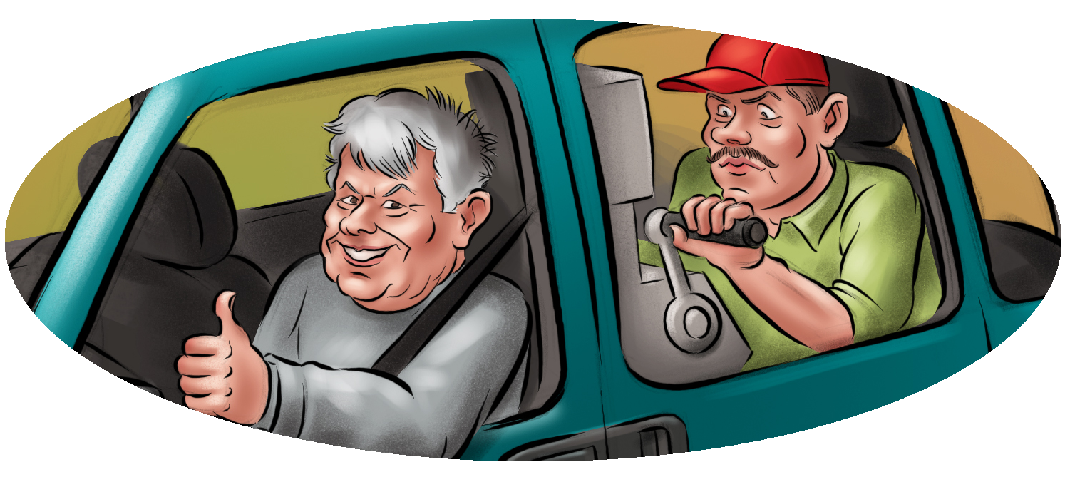 Scoutbus Illustration